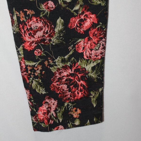 NWT Sugarlips Floral Straight Leg Pants - Picture 4 of 11